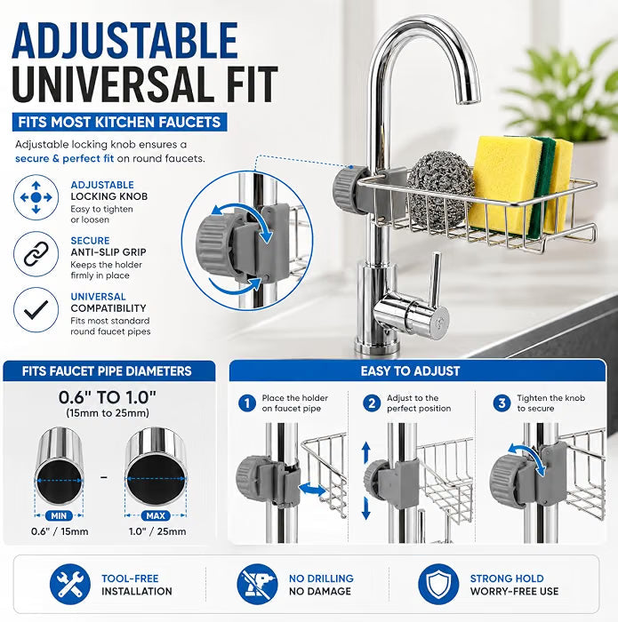 Sink caddy organiser